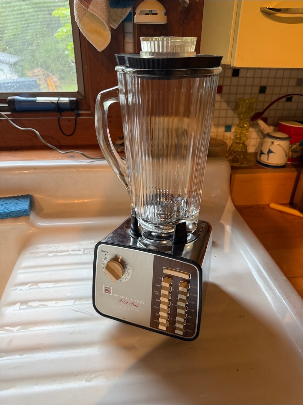 Waring Blender Vintage Kitchen Appliance with Timer